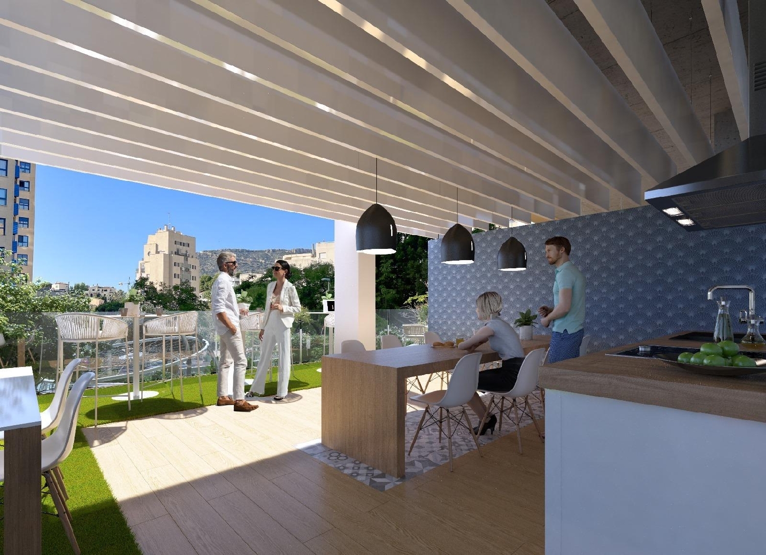  till salu takvåning Calalga Marina Alta 7