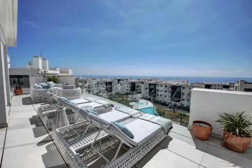 Fuengirola Costa Del Sol Occidental takvåning foto 6172053