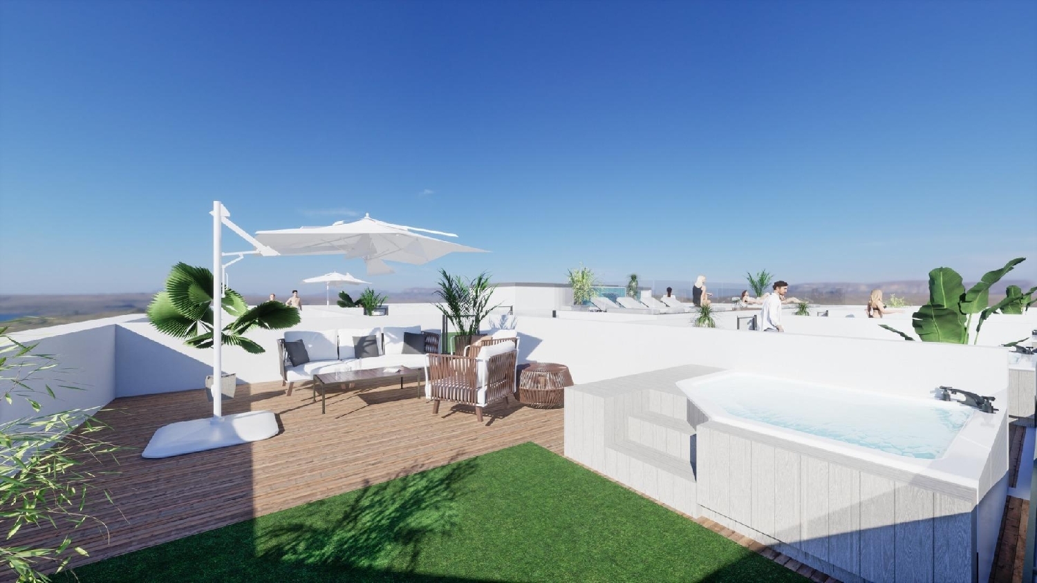  till salu takvåning El Palmera-Urbanova-Tabarca Alacantí 10