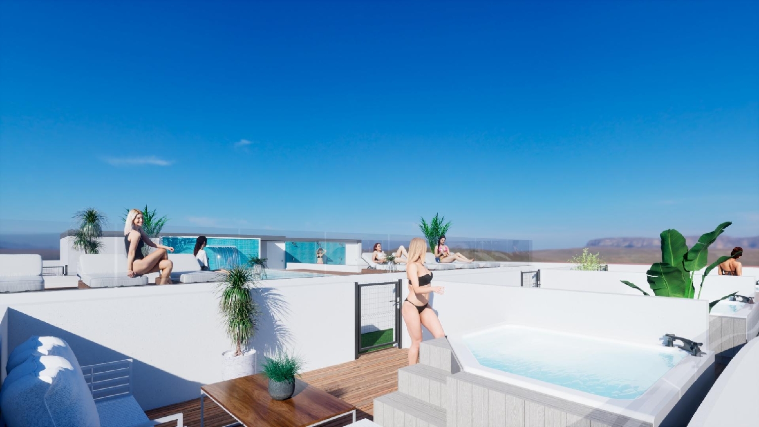 till salu takvåning El Palmeral Baix Segura 2