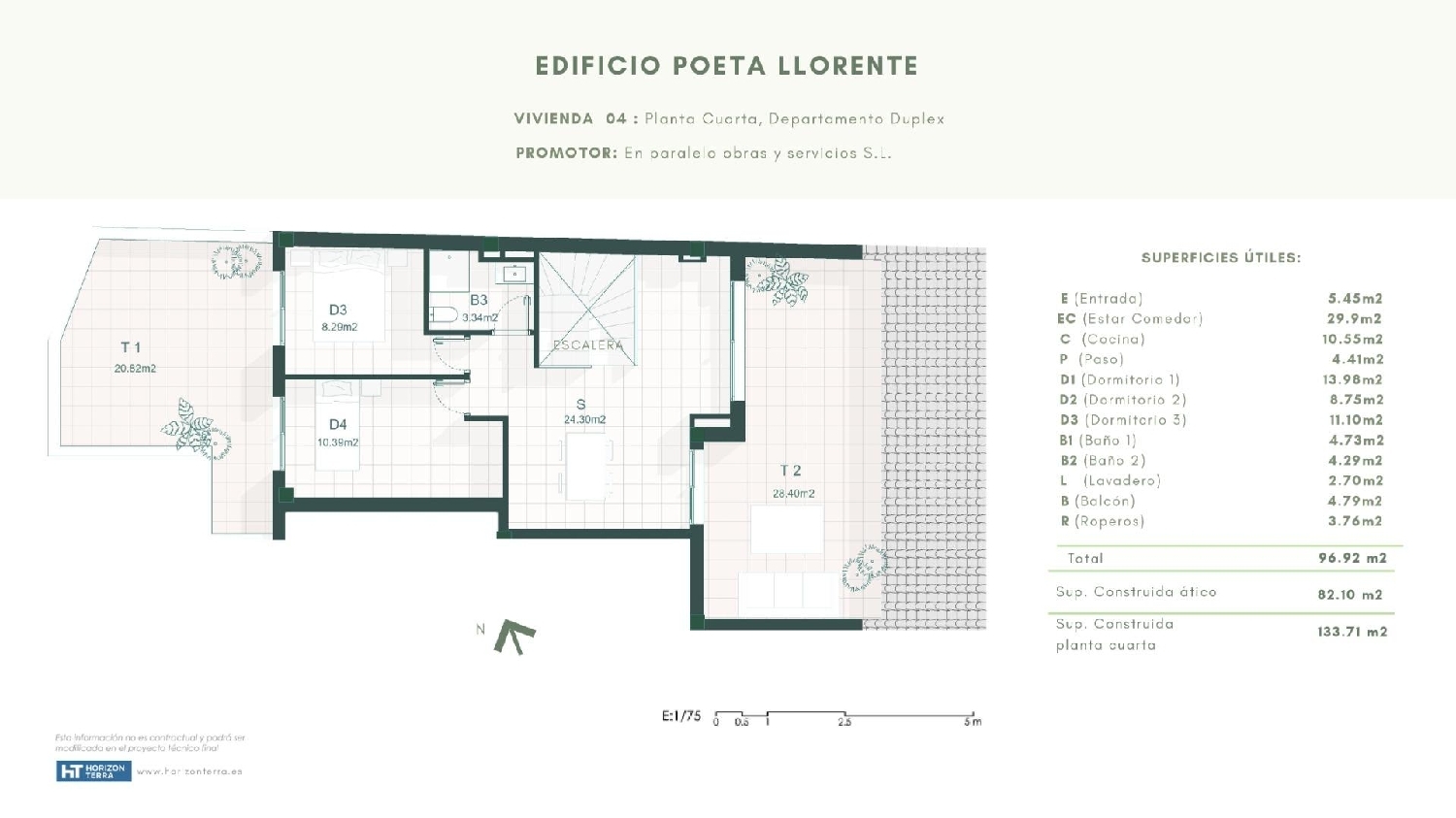  te koop penthouse Monte Rey Safor 8