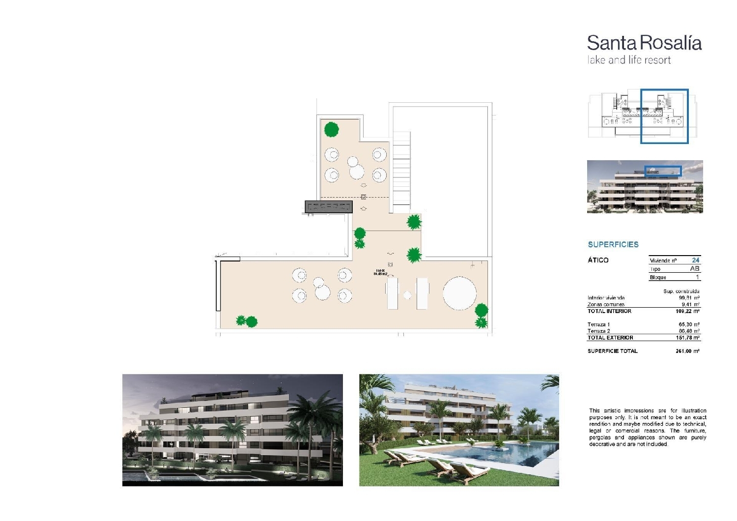  till salu takvåning La Asomada Campo De Cartagena 23