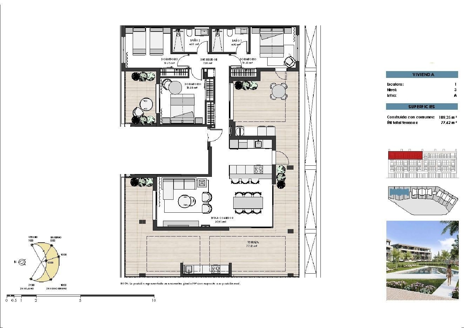  en venta ático Casa Puerto Noroeste 7