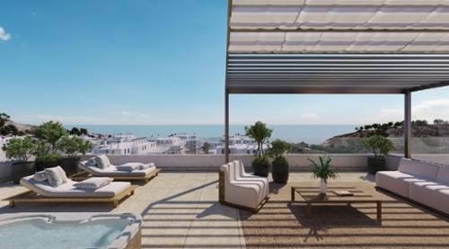 Urbanización Galandú Marina Baixa takvåning foto 6225303