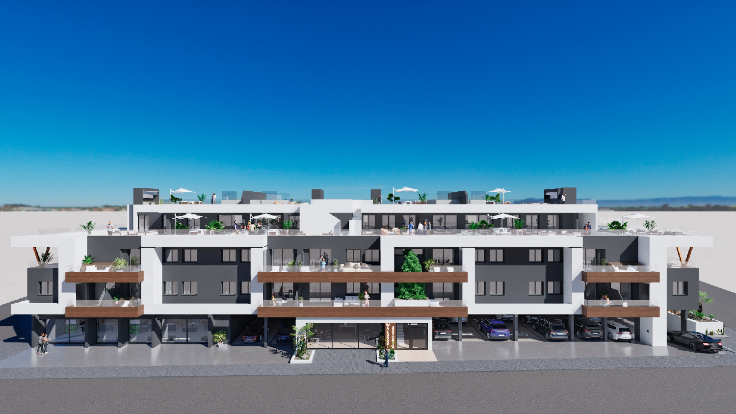  till salu takvåning Urbanización Charco Marina Baixa 1