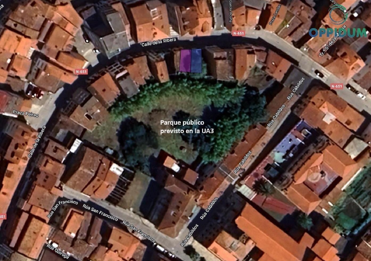  till salu tomt A Aldea Coruña 4