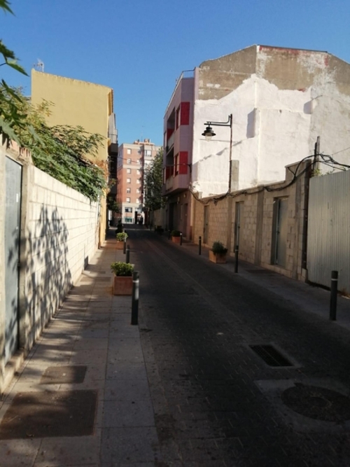 Algeciras Casco Antiguo Campo De Gibraltar tomt foto 6250261