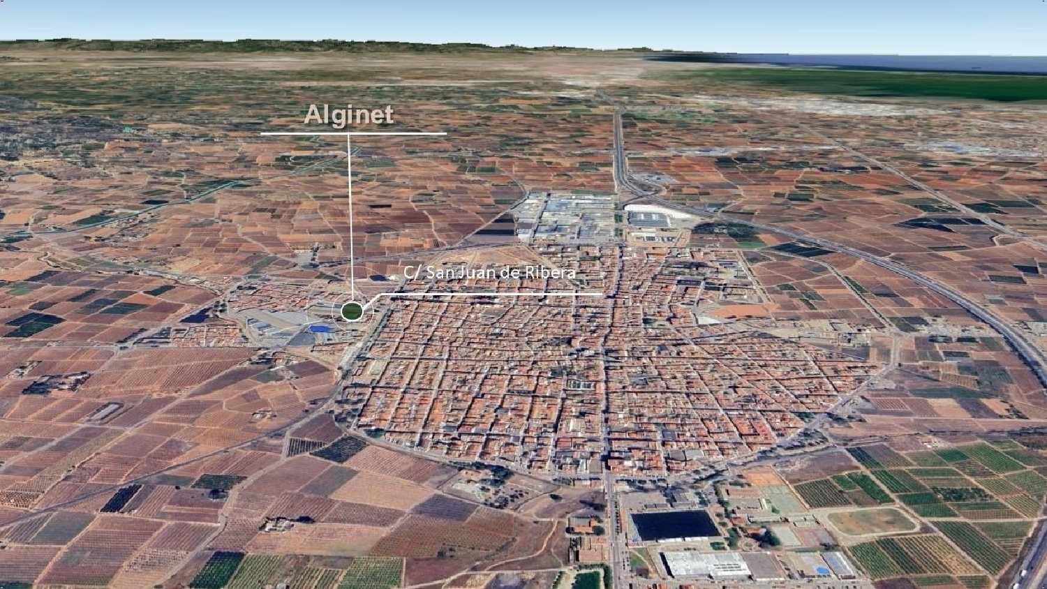  till salu tomt Alginet Ribera Alta 1