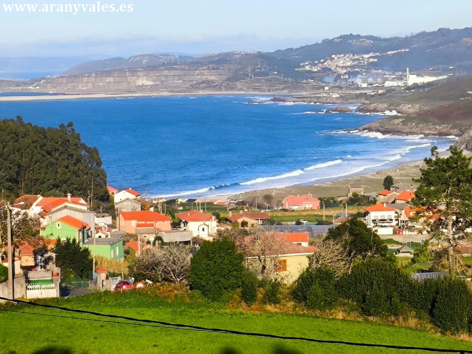  till salu tomt Anzobre Coruña 6