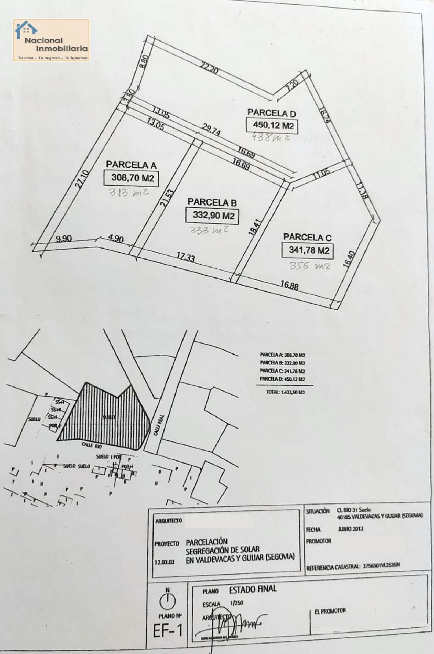  for sale plot Arevalillo De Cega Segovia Sur 5
