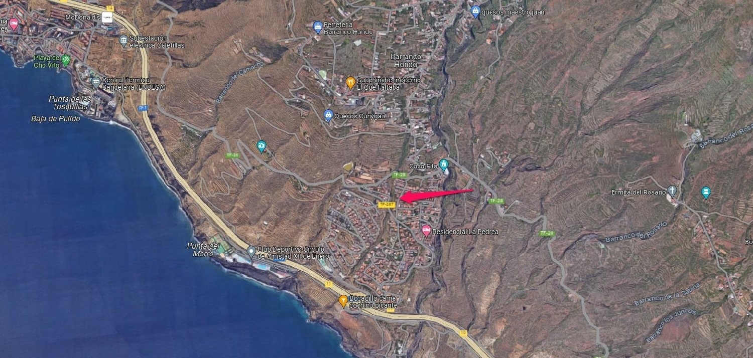  for sale plot Barranco Hondo Zona Sureste 6
