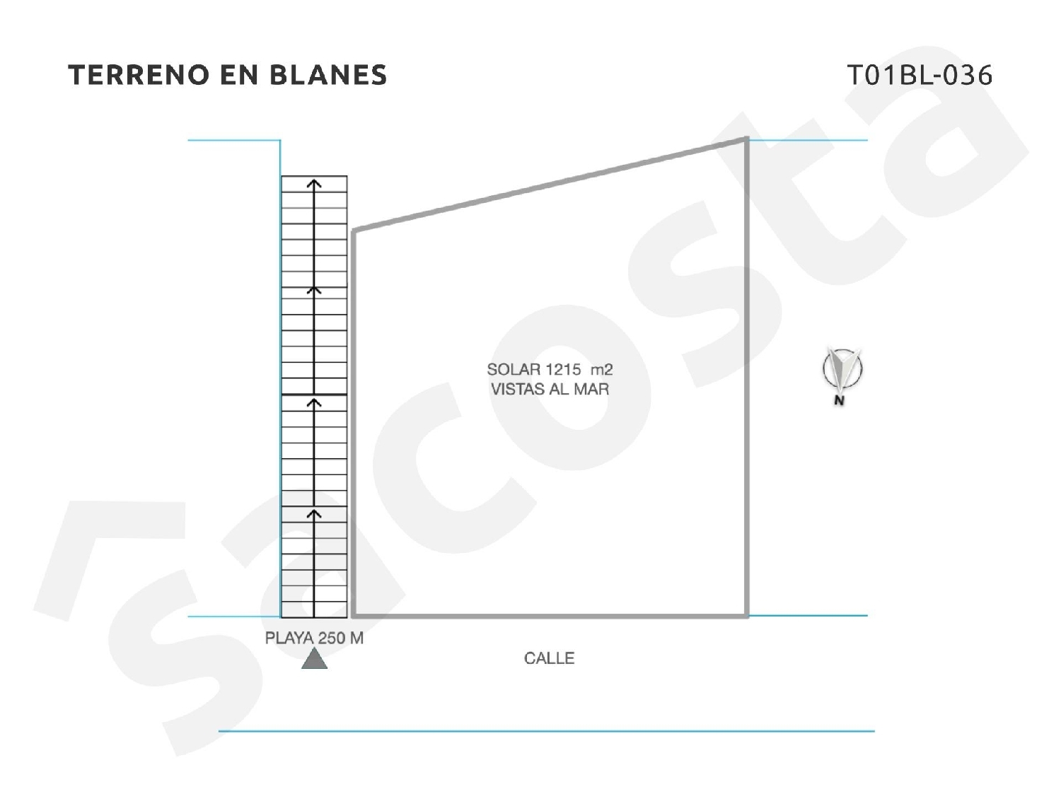  till salu tomt Blanes Selva 8