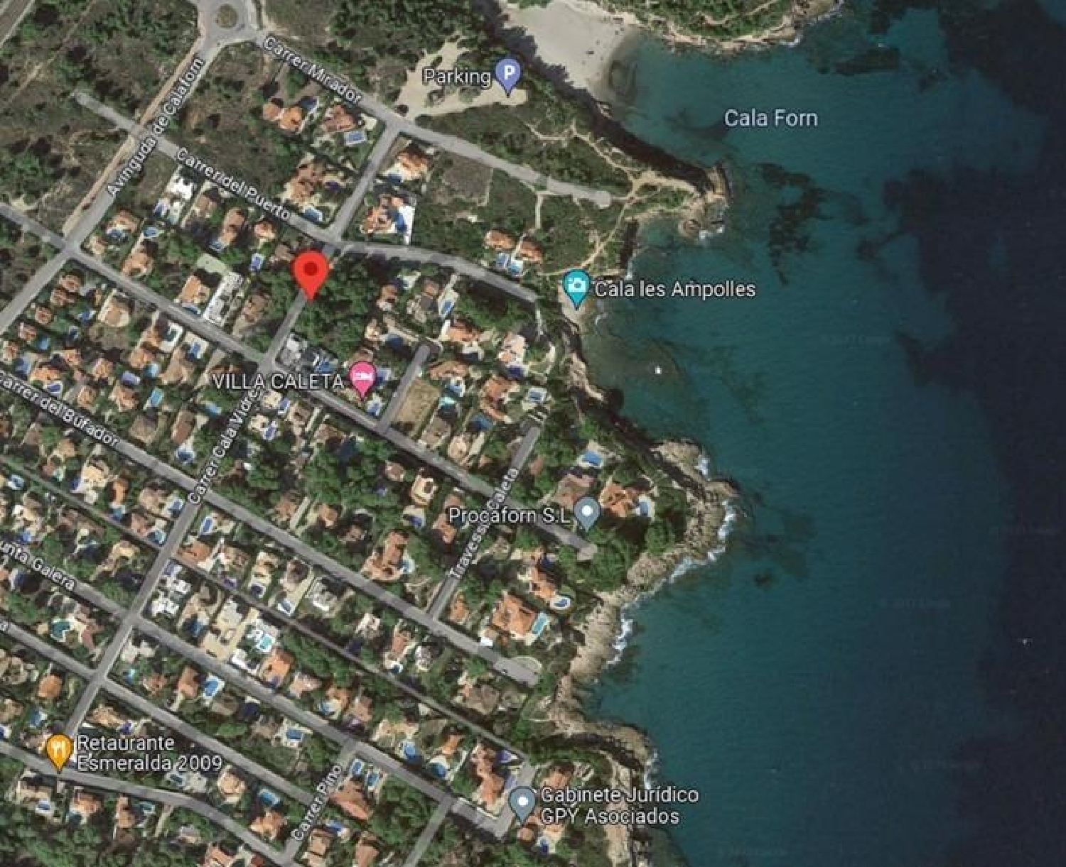  till salu tomt Cala Nova Baix Ebre 4