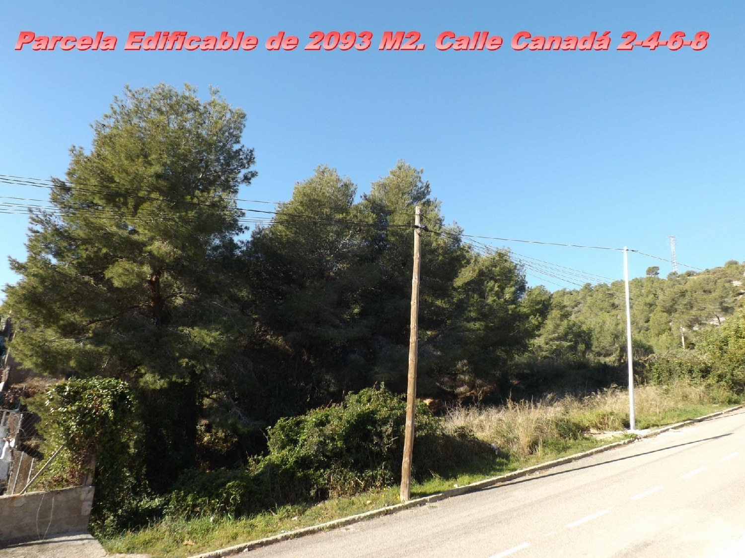till salu tomt Calafell-Park Baix Penedès 3