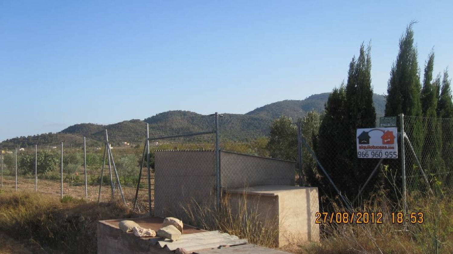 till salu tomt El Derramao Vinalopó Mitjà 3