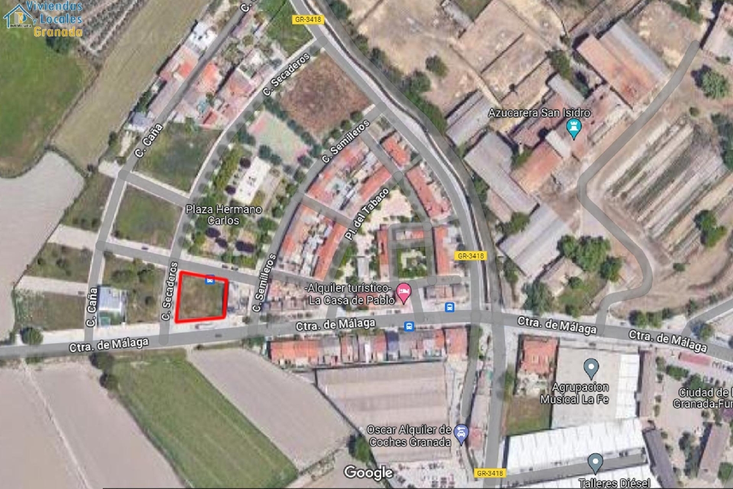 till salu tomt Chana Vega De Granada 2