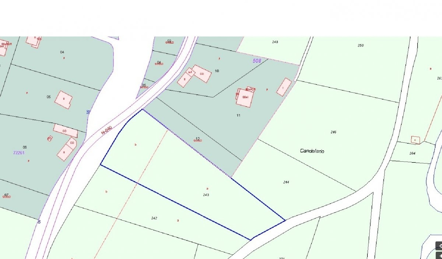 for sale plot Mandayo Betanzos 3