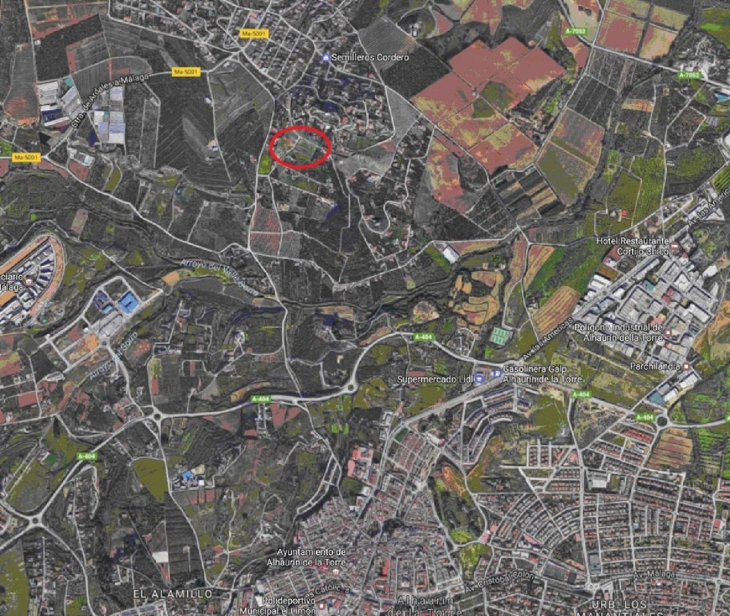  till salu tomt El Alamillo Valle Del Guadalhorce 1