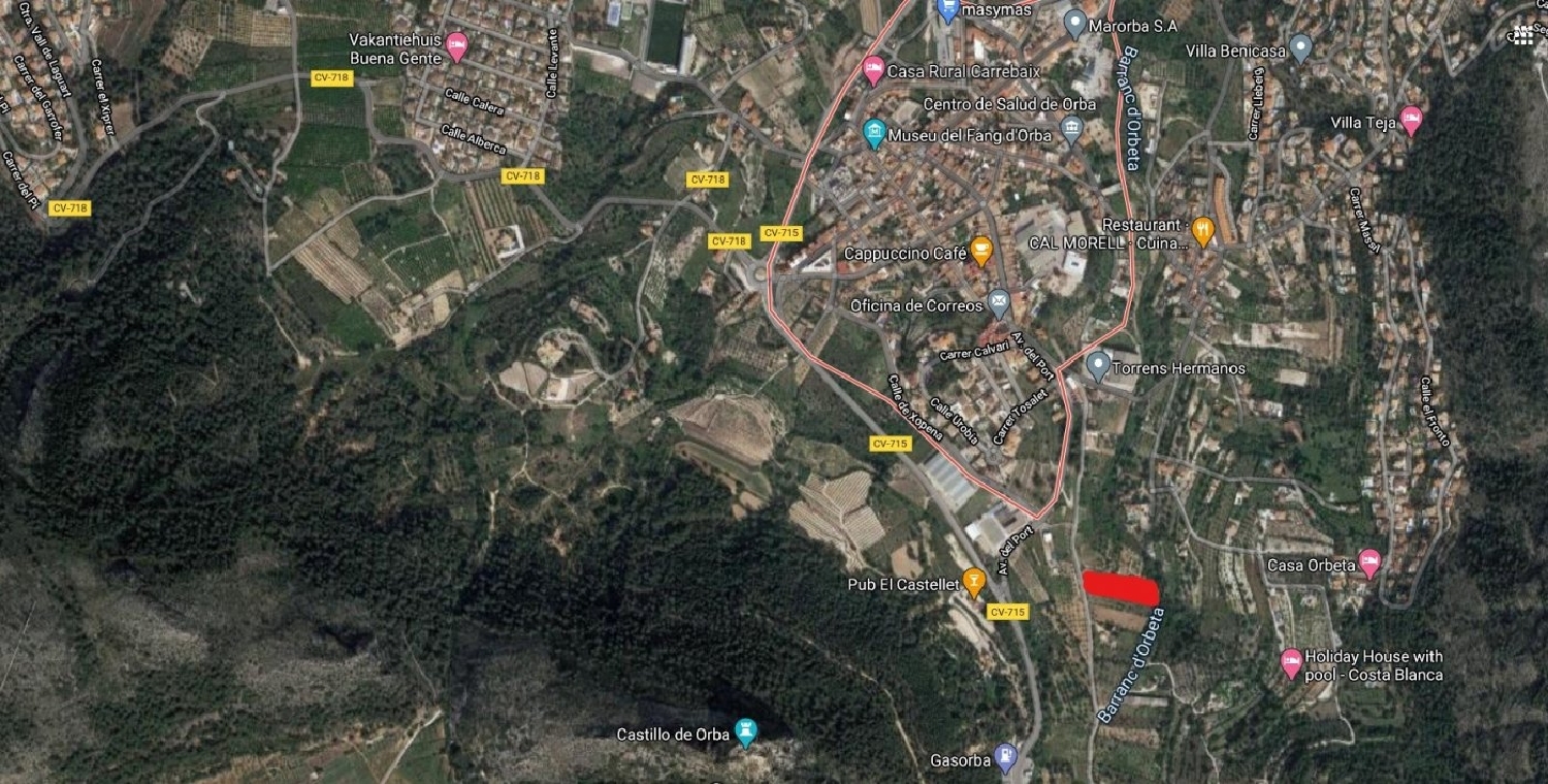  for sale plot Orba Marina Alta 2