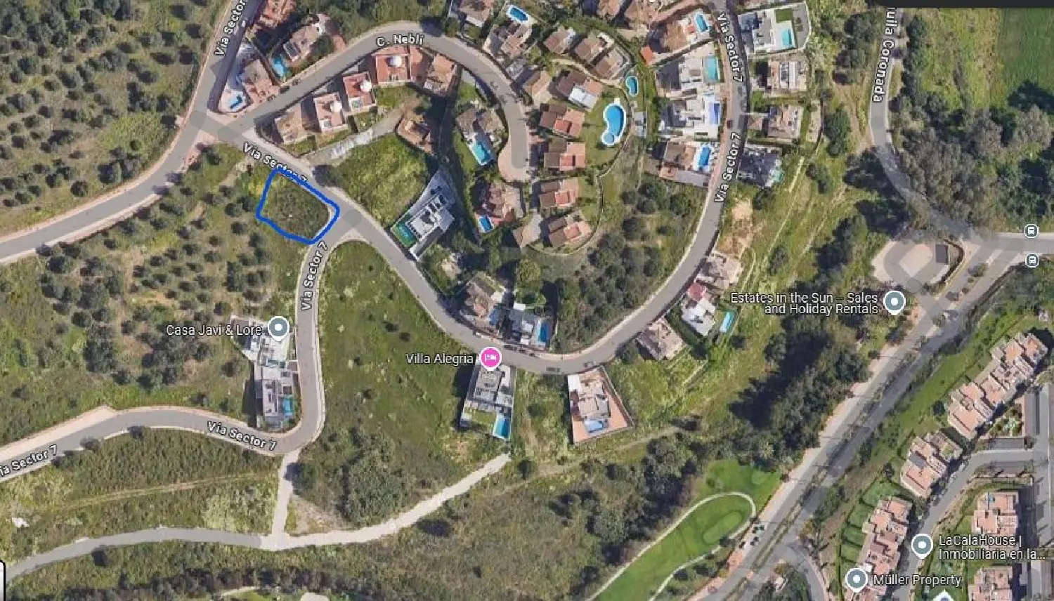  till salu tomt Calanova Golf Costa Del Sol Occidental 1