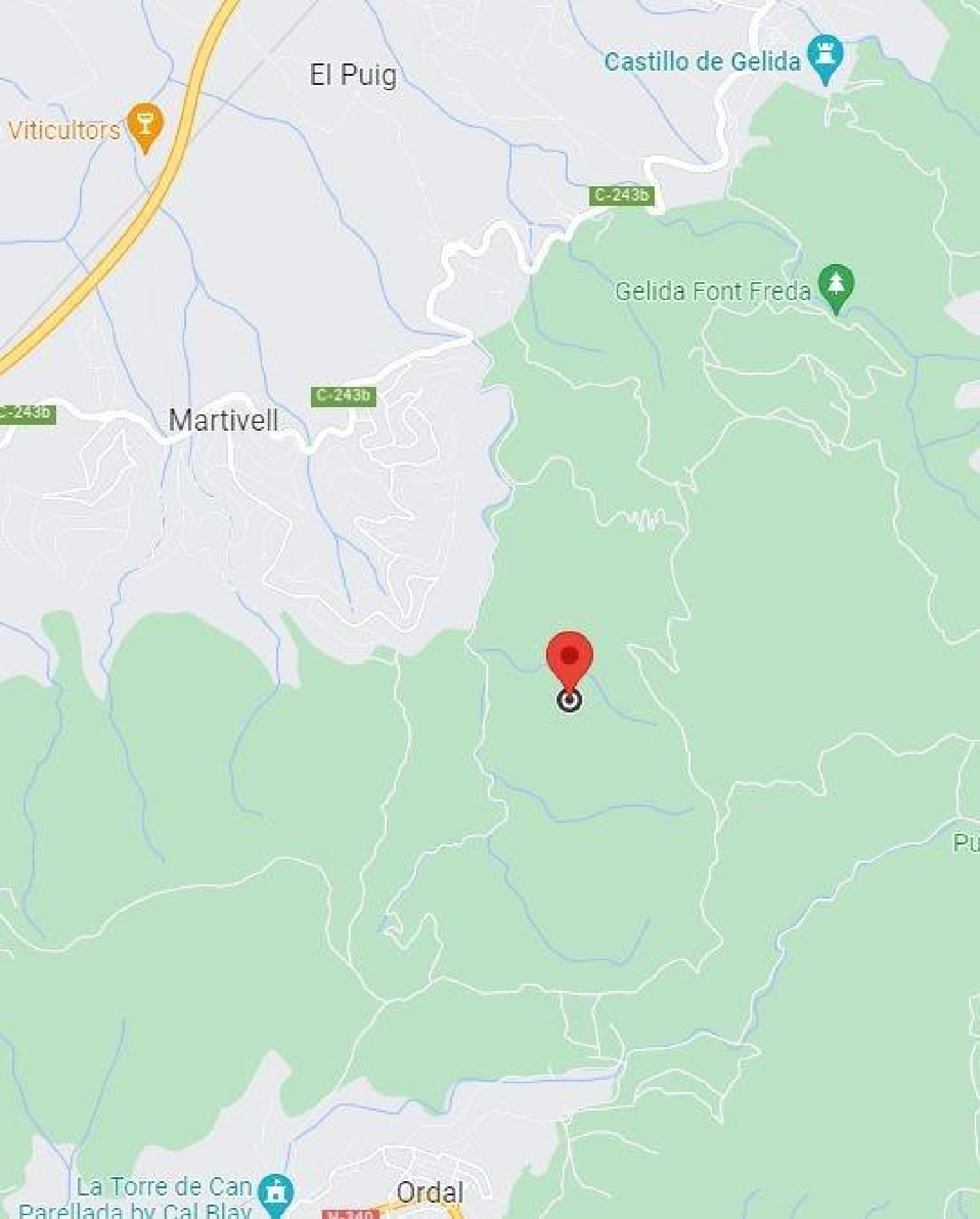  till salu tomt El Maset Alt Penedès 6
