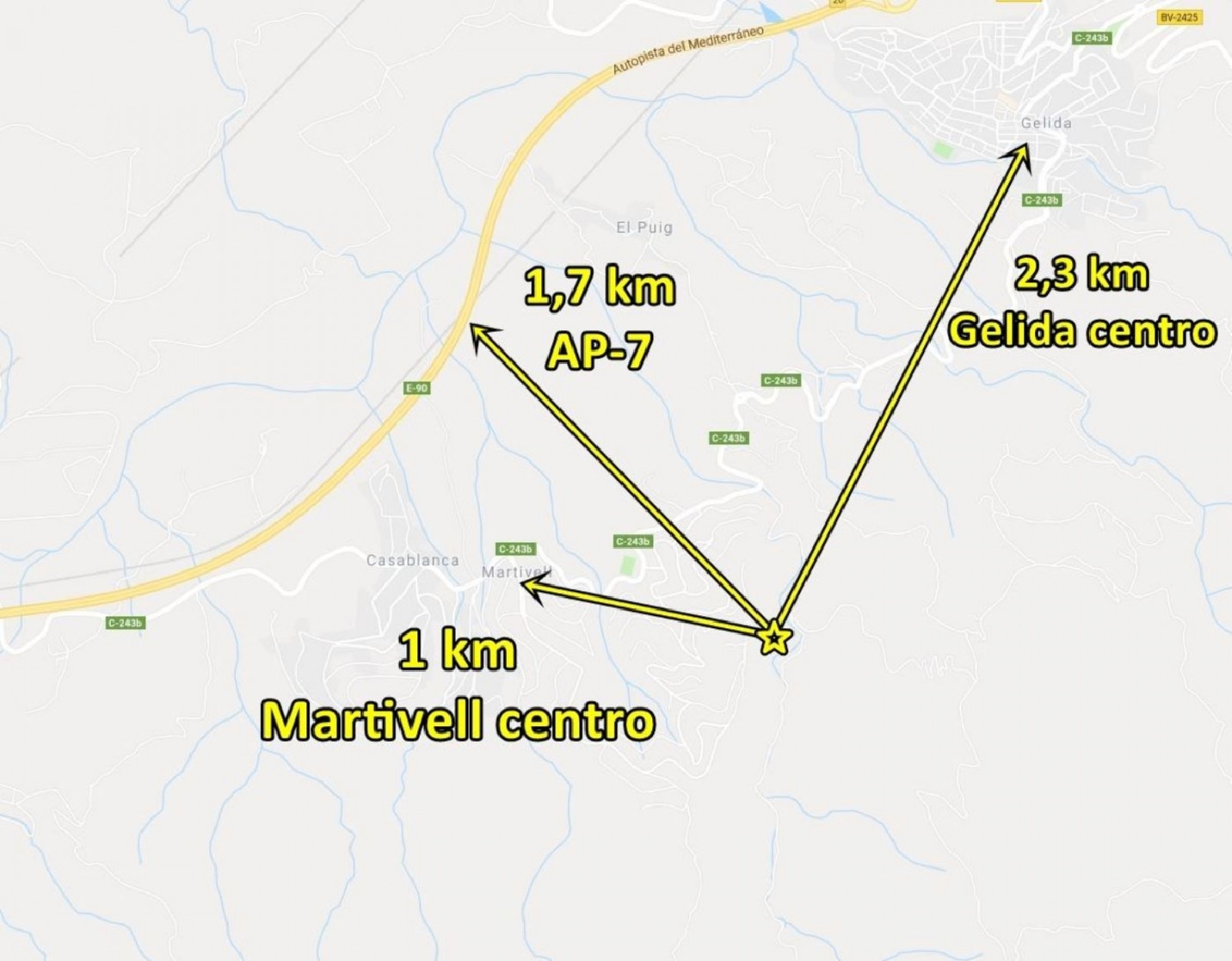  till salu tomt El Maset Alt Penedès 4