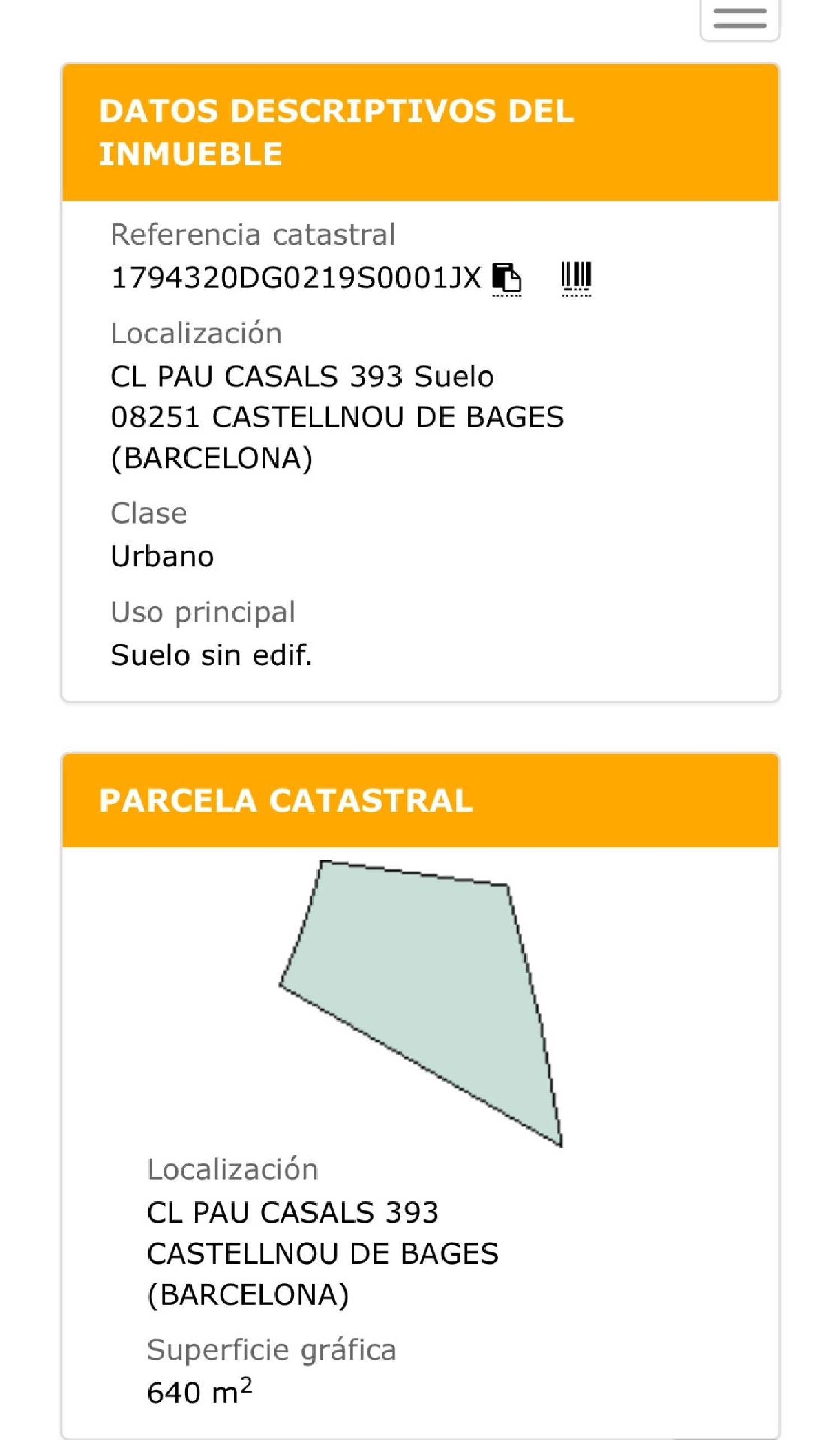  till salu tomt El Serrat De Castellnou Bages 5