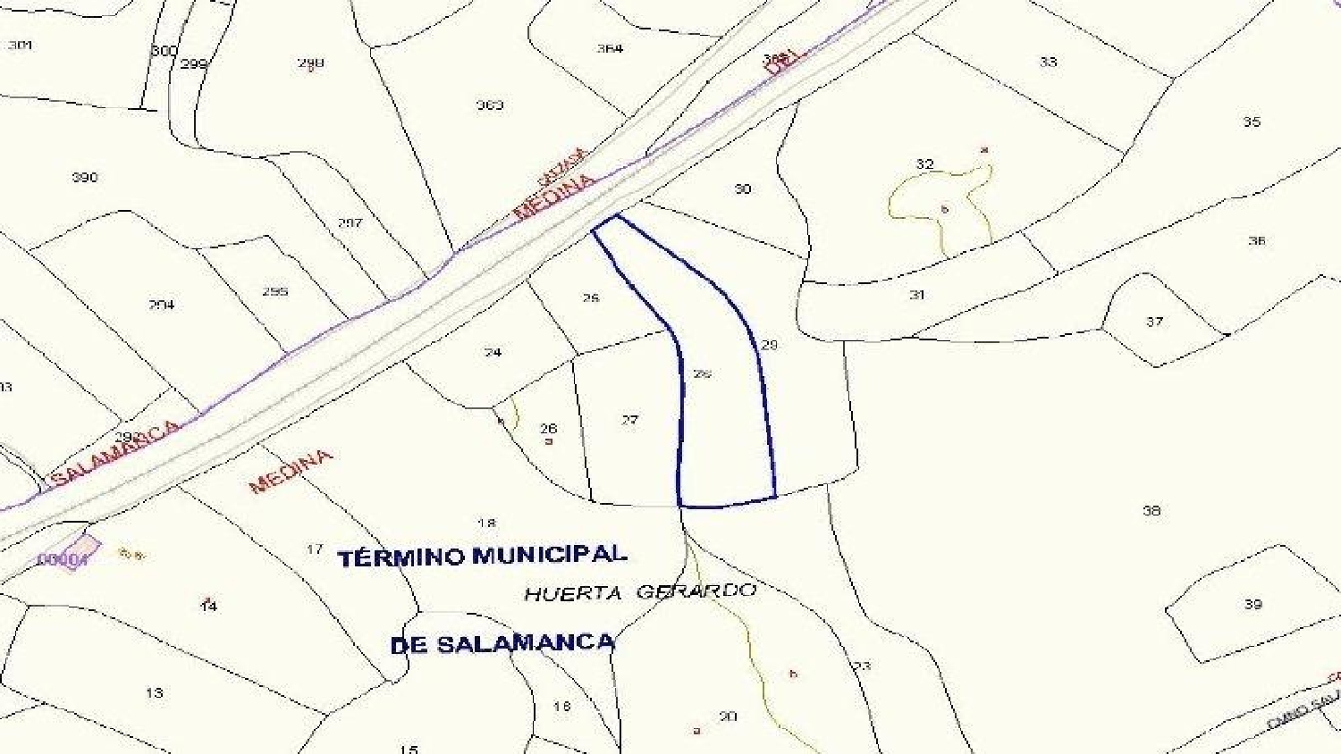  till salu tomt El Soto Campo De Salamanca 2