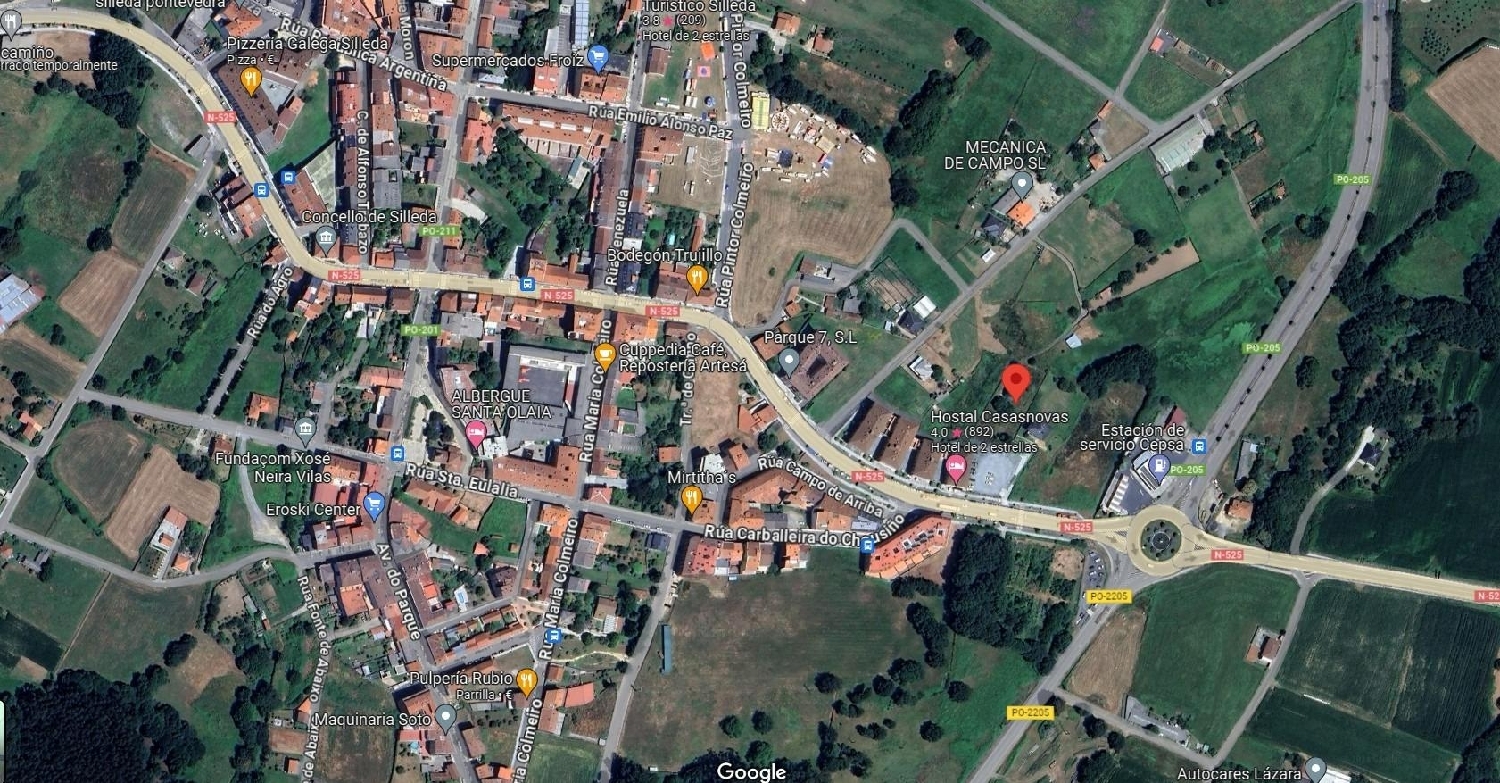 till salu tomt Fontelas Deza 2