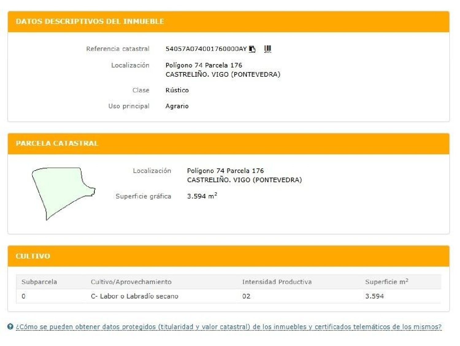  till salu tomt Freixeiro Vigo 5