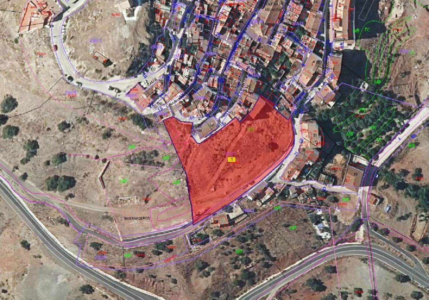  till salu tomt Fuente Amarga Urb. Valle Del Guadalhorce 4