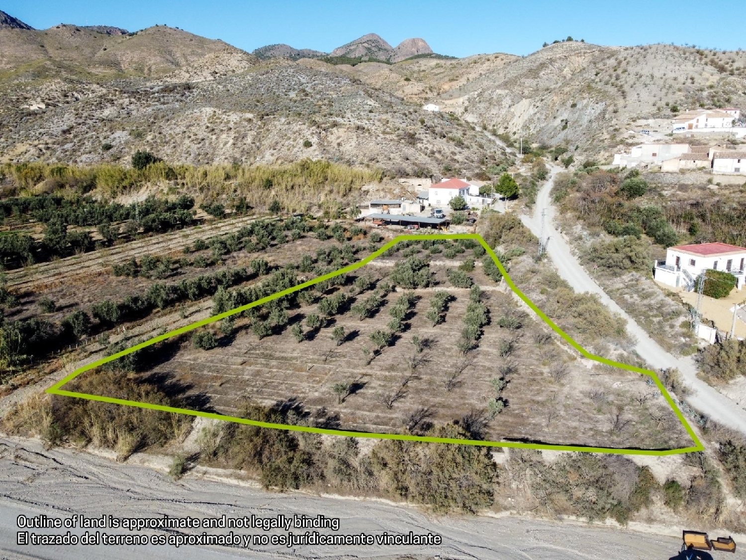  till salu tomt Fuente Jeronimo Valle Del Almanzora 1
