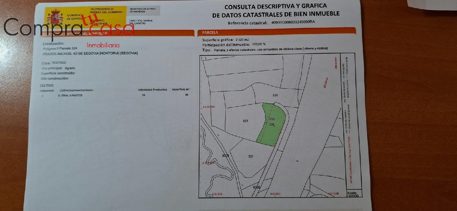  en venta terreno Hontoria Segovia Sur 3