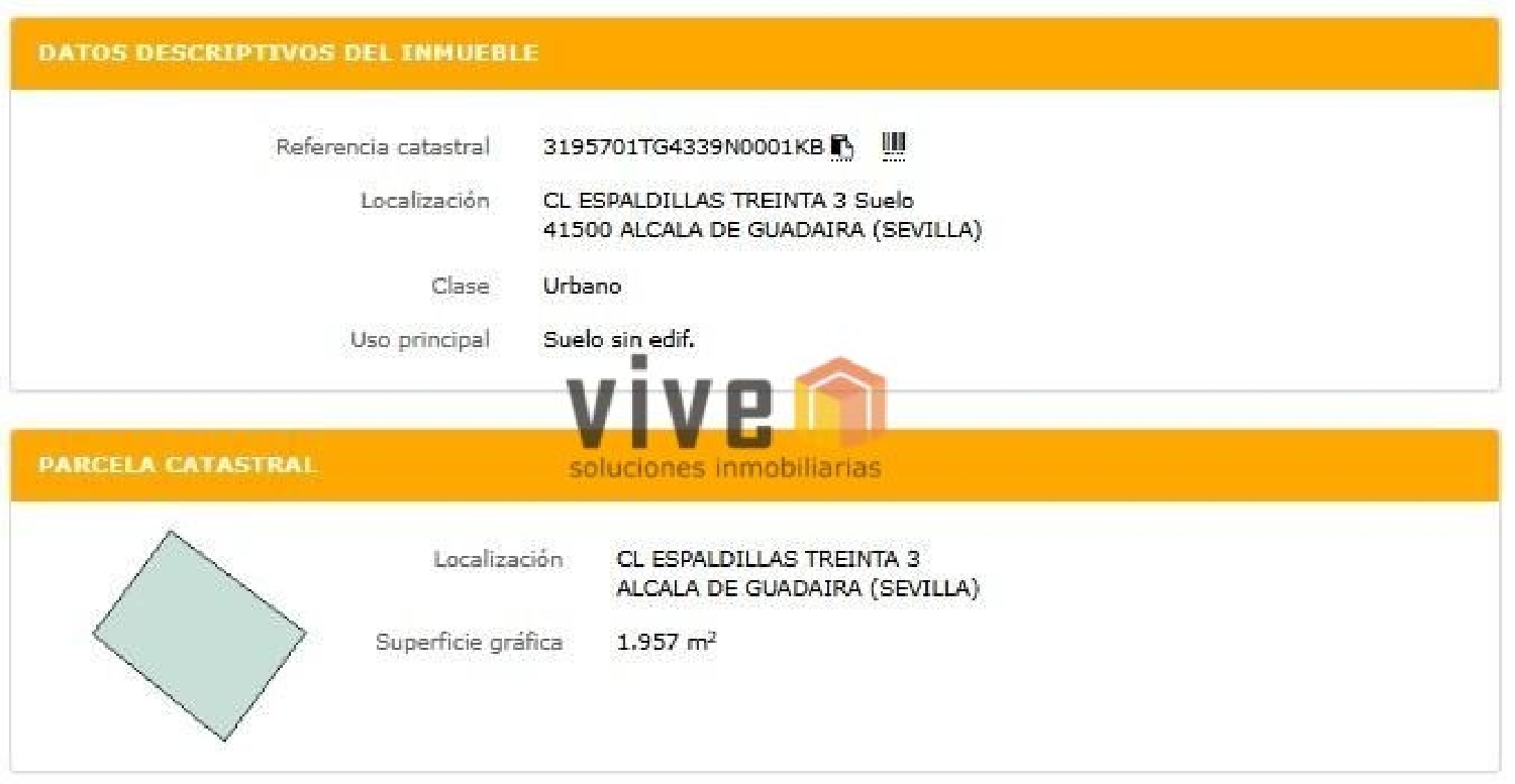  till salu tomt Huerta Del Cura Metropolitana De Sevilla 1