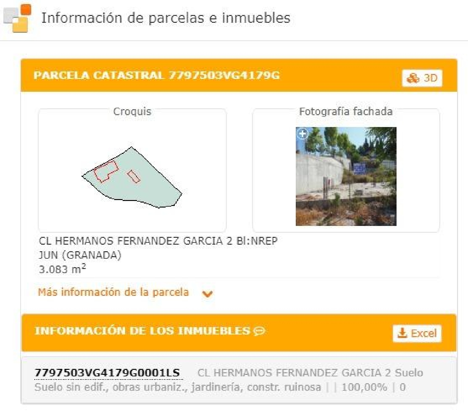  till salu tomt Jun Vega De Granada 4