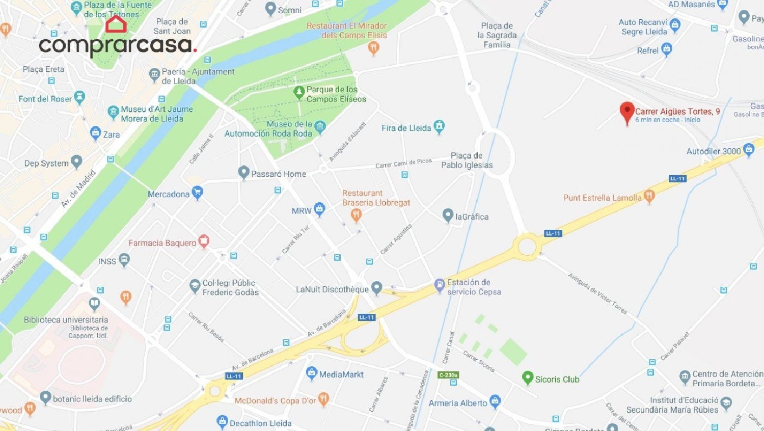  till salu tomt La Bordeta Segrià 8