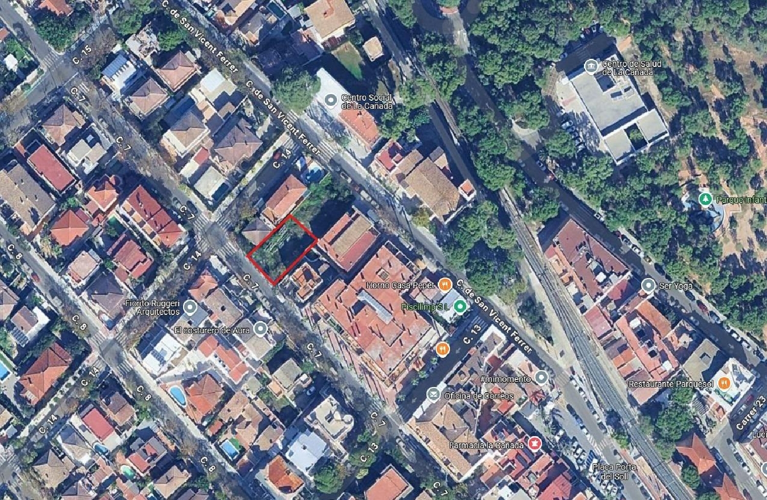  till salu tomt La Cañada Horta Oest 8