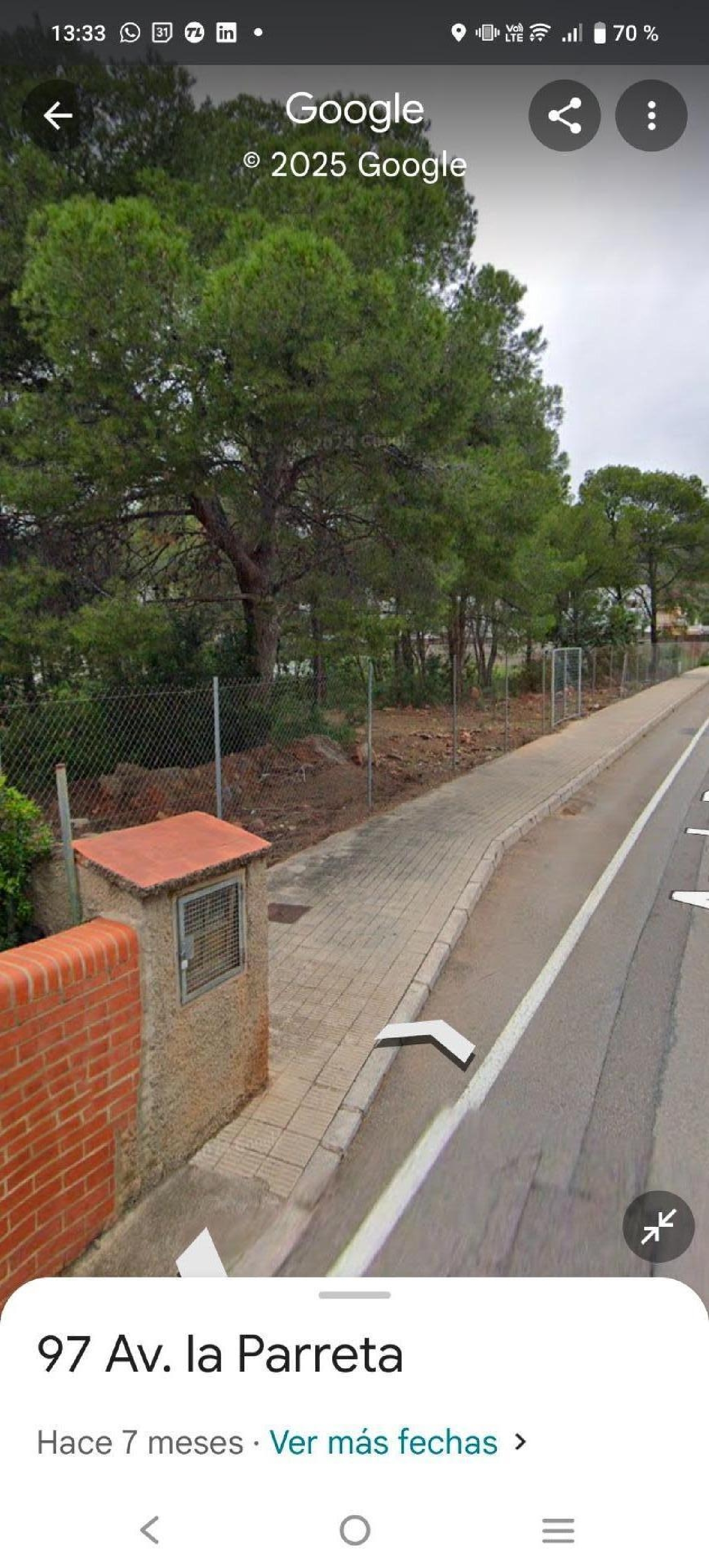  till salu tomt La Parreta Plana Alta 3