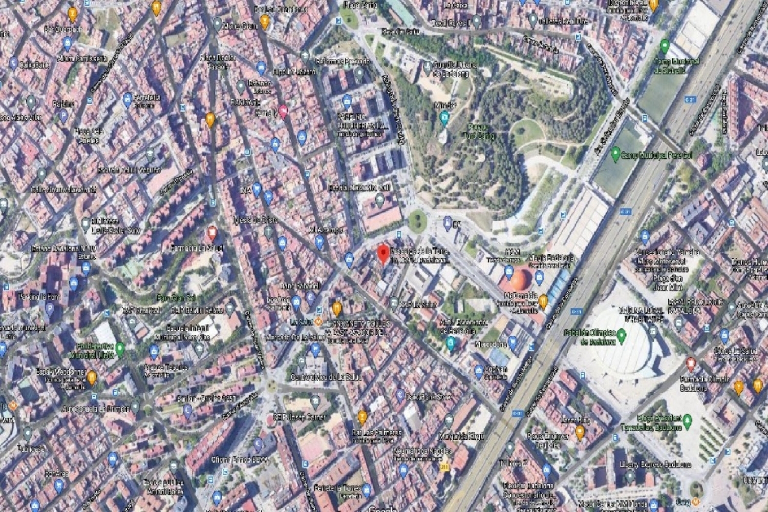  till salu tomt La Salut Barcelonès 1