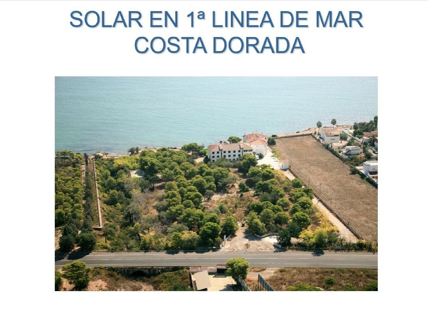  till salu tomt La Selleta Montsià 1