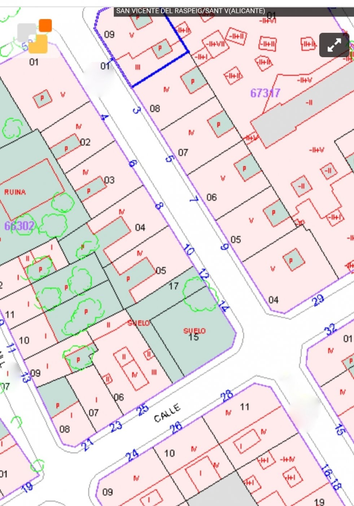  for sale plot Boqueres Alacantí 4
