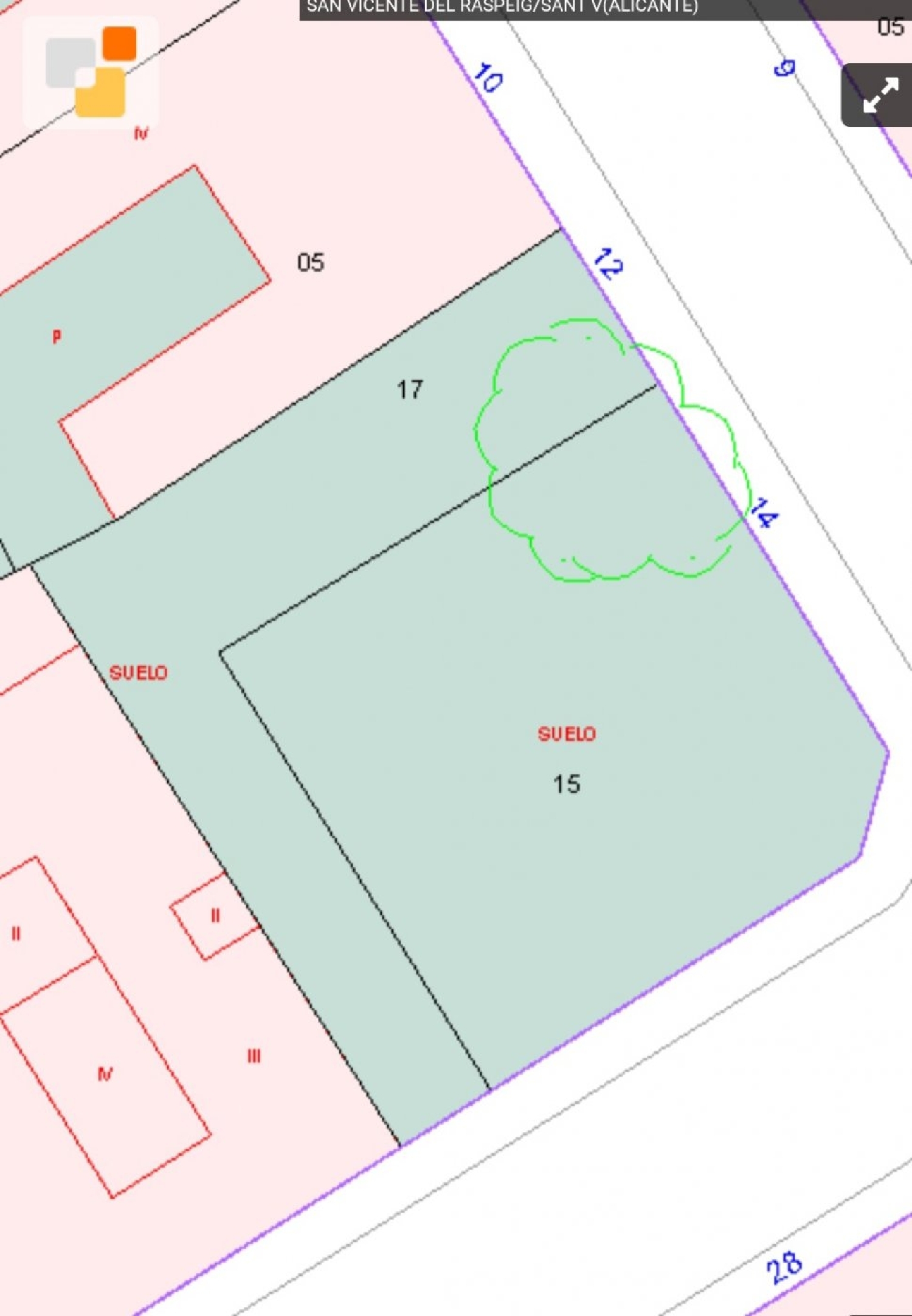  for sale plot Boqueres Alacantí 7