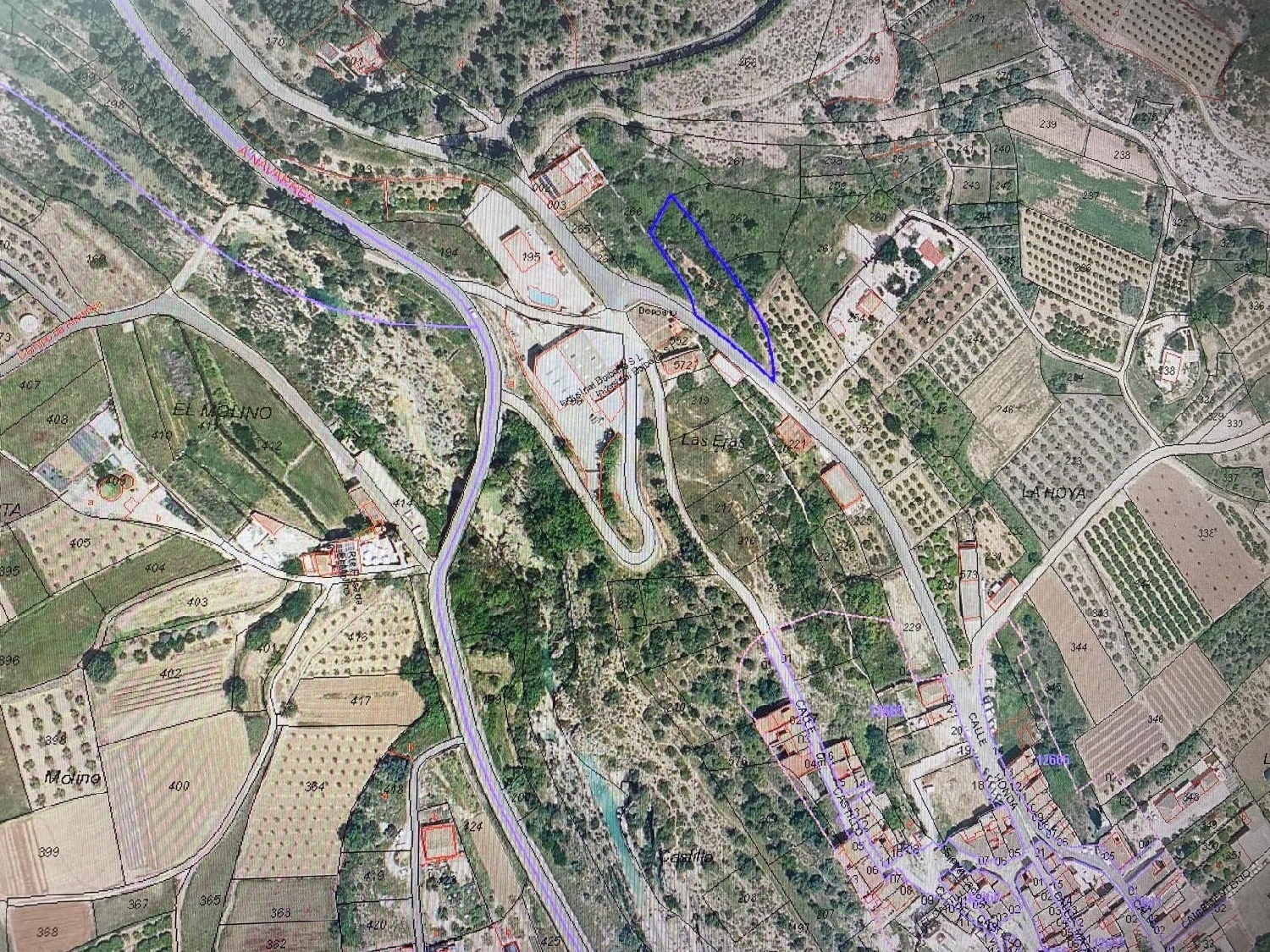  till salu tomt Las Cuevas Requena-Utiel 1