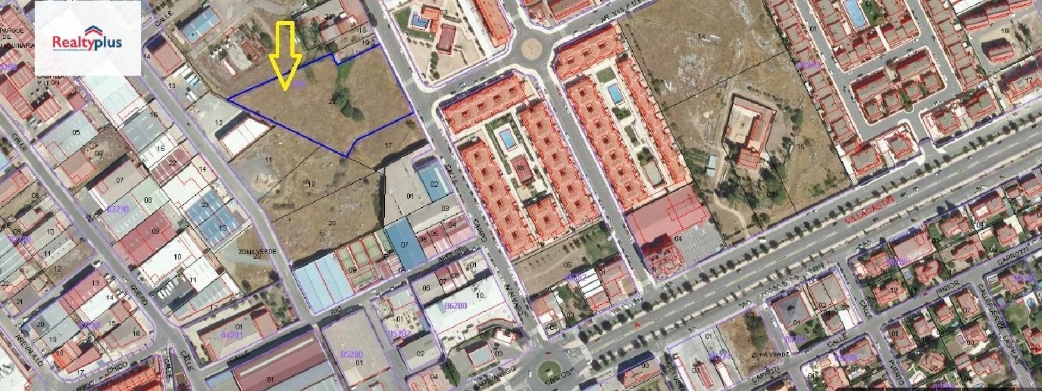 till salu tomt Las Hervencias Ávila 2