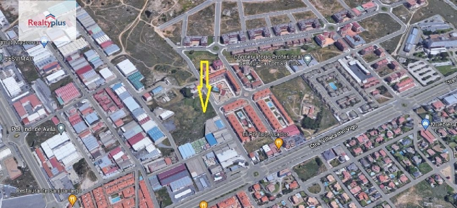 till salu tomt Las Hervencias Ávila 3