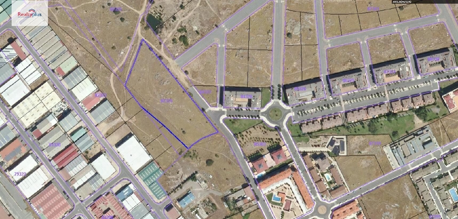 till salu tomt Las Hervencias Ávila 3