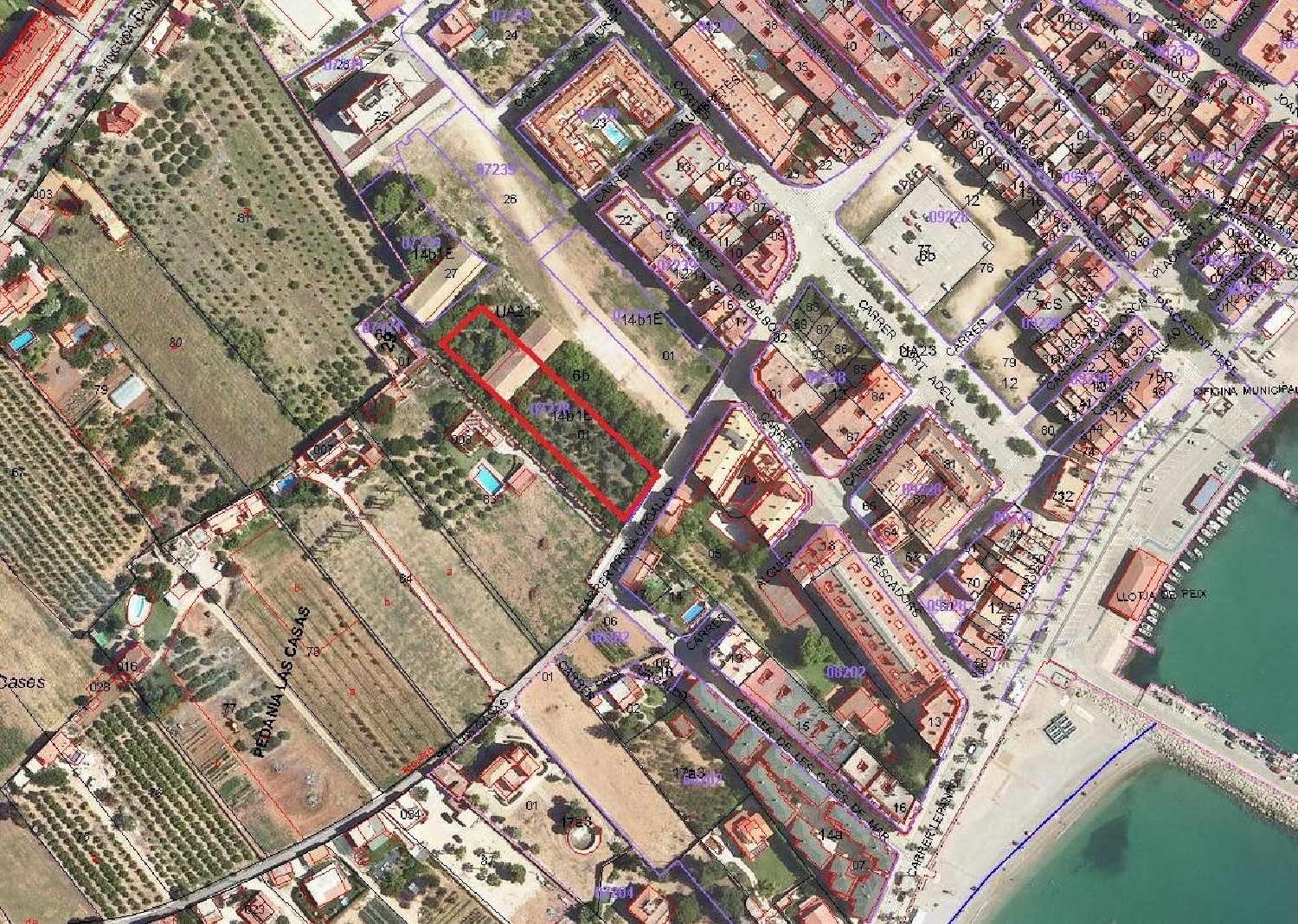  till salu tomt Les Cases D'alcanar Montsià 1