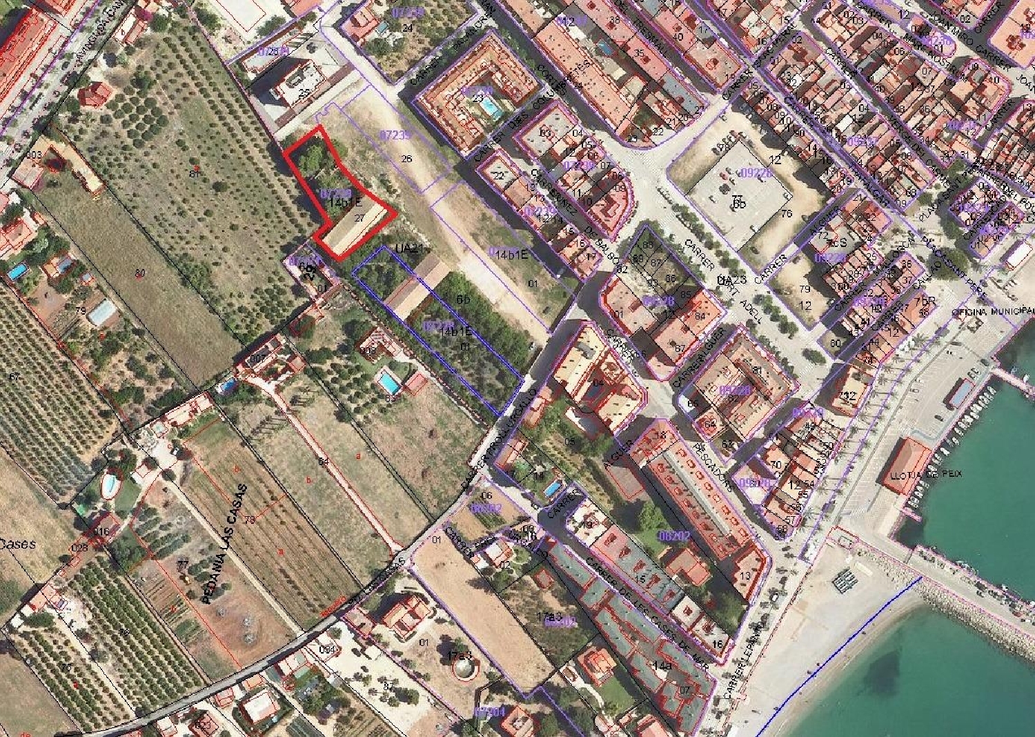  till salu tomt Les Cases D'alcanar Montsià 1