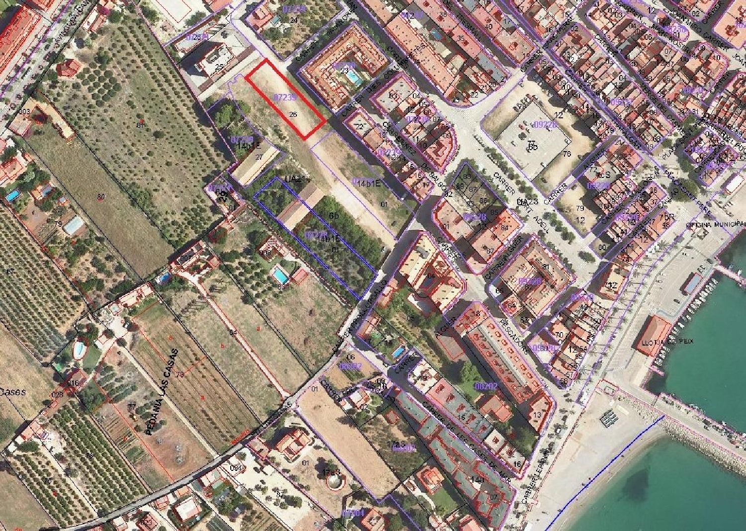  till salu tomt Les Cases D'alcanar Montsià 1