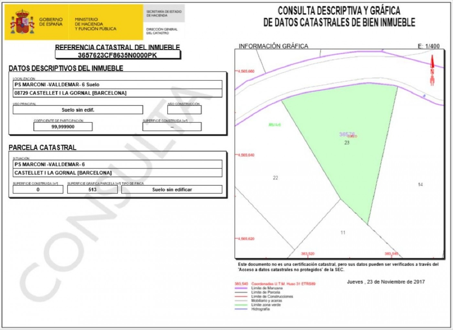  till salu tomt Les Casetes De La Gornal Alt Penedès 5